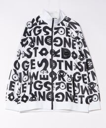 GREED MONSTER（グリードモンスター）の「【GREED MONSTE/グリードモンスター】Allover Print Track Jacket/オールオーバー総柄プリントトラックジャケット（ゴルフウェア）（ゴルフグッズ・メンズ）」
