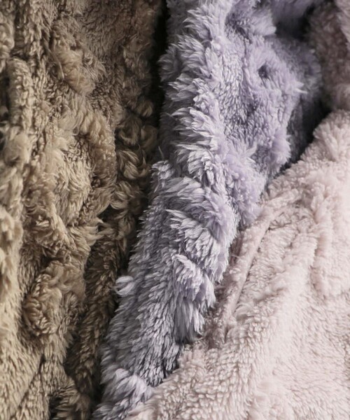 BRANSHES（ブランシェス）の「ボアワンピース（ワンピース・キッズ・ピンクベージュ/ラベンダー/ブラウン・130/120/110/90/80/100/140/150）」の14枚目の写真