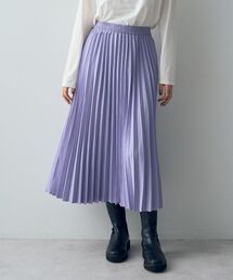ピーチ起毛プリーツスカート