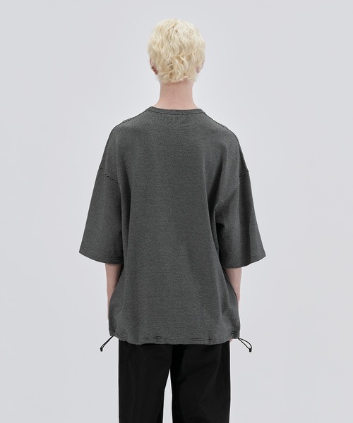 COMME des GARCONS HOMME ボーダー BIGシルエット Tシャツ COMME des GARCONS HOMME（コム デ ギャルソン・オム）の「綿
