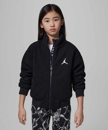 JORDAN BRAND（ジョーダンブランド）の「ジョーダン ジュニア ジャンプマン ハイ パイル ジャケット / Jordan Big Kids' Jumpman High Pile Jacket HQ7918-010 Black（その他アウター・キッズ）」
