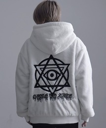SILVER BULLET（シルバーバレット）の「『SILVER BULLET SELECT AP/シルバーバレットセレクト』トライバル刺繍ジップアップファーパーカー 長袖（パーカー・メンズ）」