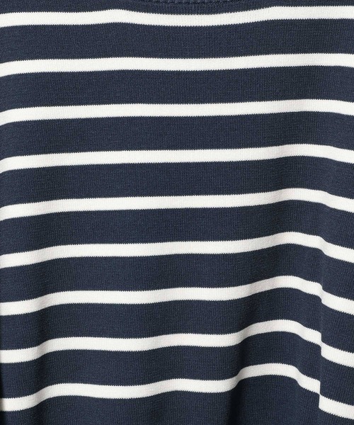 mysty woman(ミスティウーマン)の「ボーダーボートネックプルオーバー 288615(ニット/セーター・レディース・オフホワイト/グレイッシュベージュ/ネイビー・FREE)」の21枚目の写真