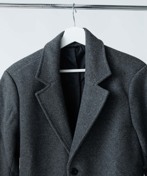 REBALANCE(リバランス)の「チェスターコート メンズ(チェスターコート・メンズ・グレー/ブラック・SMALL/X-LARGE/LARGE/MEDIUM)」の17枚目の写真