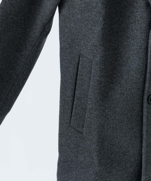 REBALANCE(リバランス)の「チェスターコート メンズ(チェスターコート・メンズ・グレー/ブラック・SMALL/X-LARGE/LARGE/MEDIUM)」の8枚目の写真