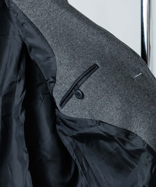 REBALANCE(リバランス)の「チェスターコート メンズ(チェスターコート・メンズ・グレー/ブラック・SMALL/X-LARGE/LARGE/MEDIUM)」の9枚目の写真
