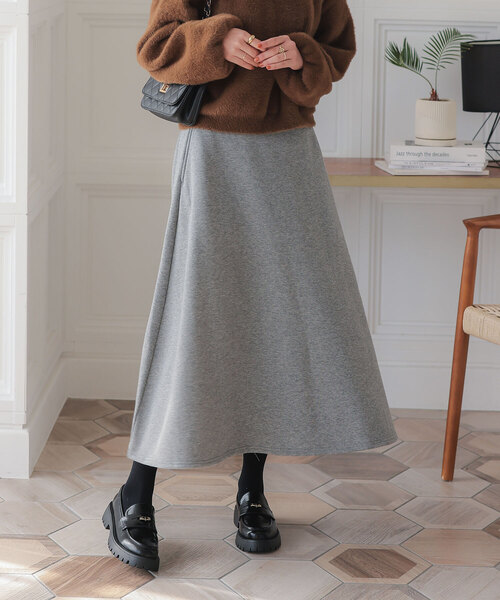 セール】[ 裏起毛 ] 選べるサイズ フレアスカート（スカート）｜KOBE