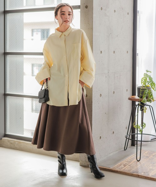 セール】[ 裏起毛 ] 選べるサイズ フレアスカート（スカート）｜KOBE