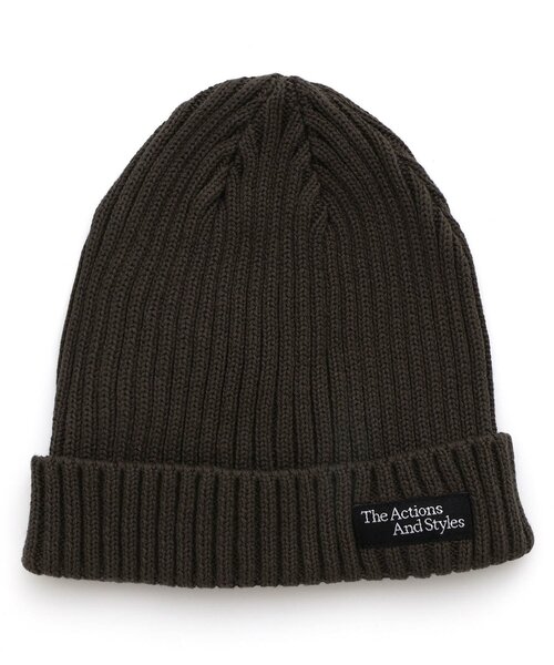 BREEZE(ブリーズ)の「カラバリニットキャップ(ニットキャップ/ビーニー・キッズ・ブルー/ライム/チャコール/オレンジ・50/54/58)」の2枚目の写真