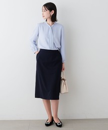 anyfee（エニフィー）の「【anyfee】セミタイトスカート/セレモニー オケージョン オフィス（上下別売り）（スーツスカート）」