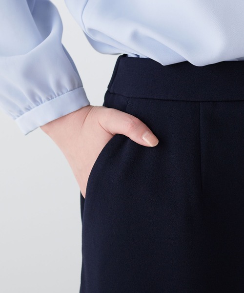 anyfee（エニフィー）の「【anyfee】セミタイトスカート/セレモニー オケージョン オフィス（上下別売り）（スーツスカート・レディース・ブラック/グレー/ベージュ/ネイビー・LL/3L/4L/5L）」の21枚目の写真