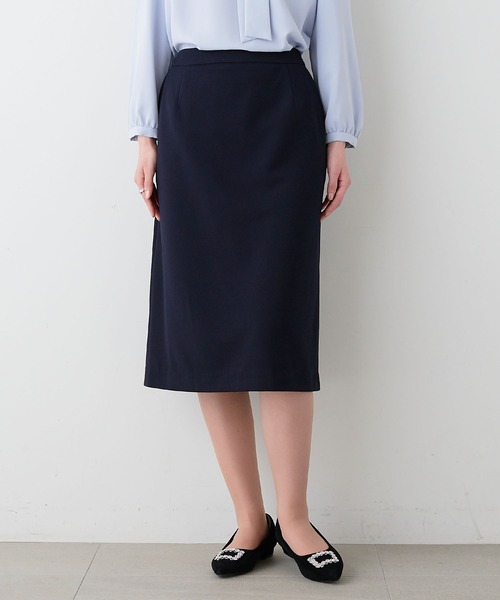 anyfee（エニフィー）の「【anyfee】セミタイトスカート/セレモニー オケージョン オフィス（上下別売り）（スーツスカート・レディース・ブラック/グレー/ベージュ/ネイビー・LL/3L/4L/5L）」の13枚目の写真