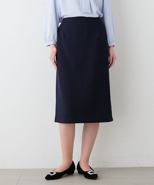anyfee（エニフィー）の「【anyfee】セミタイトスカート/セレモニー オケージョン オフィス（上下別売り）（スーツスカート・レディース・ブラック/グレー/ベージュ/ネイビー・LL/3L/4L/5L）」の11枚目の写真