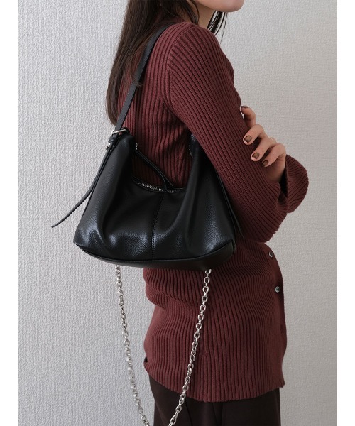 上品Hobo bag●5色●韓国人気バッグ●RUBY NATIN●コスパ最強 NEW LEATHER HOBO BAG（ハンドバッグ）｜EMIS（イミス）の