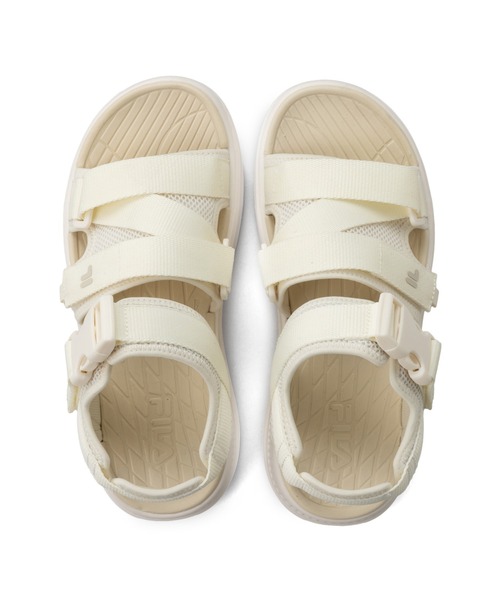 FILA(フィラ)の「FILA FLOAT SD(サンダル・レディース・オフホワイト・23.0cm/24.0cm/25.0cm/26.0cm/27.0cm/28.0cm)」の2枚目の写真