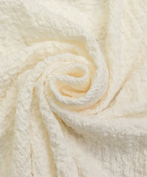 CLETTE(クレット)の「スクエアネックシャーリングプルオーバー(Tシャツ/カットソー・レディース・ブラック/アイボリー・4L/3L/LL)」の18枚目の写真