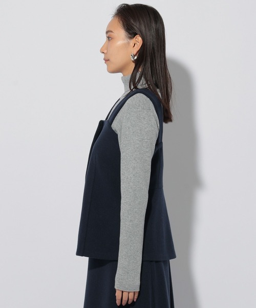 Elura(エルーラ)の「<セットアップ対応> ウールライクキャミソール/253267(キャミソール・レディース・ネイビー/カーキ・FREE)」の5枚目の写真