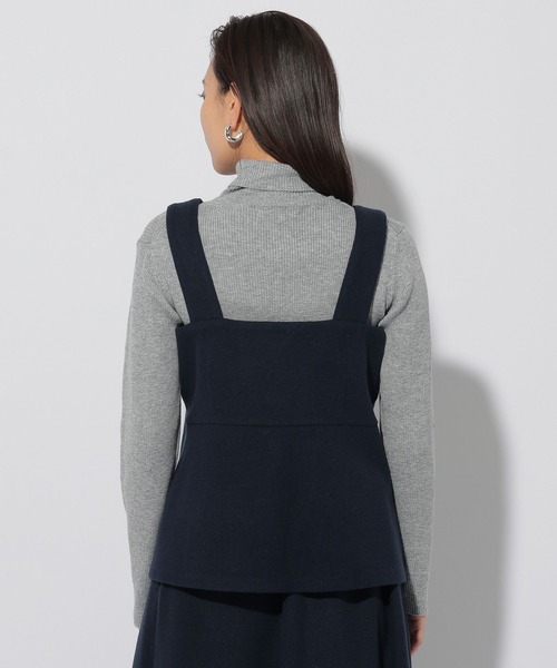 Elura(エルーラ)の「<セットアップ対応> ウールライクキャミソール/253267(キャミソール・レディース・ネイビー/カーキ・FREE)」の4枚目の写真