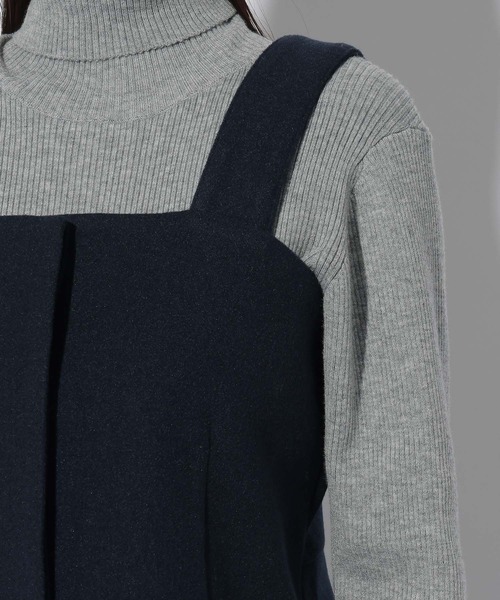 Elura(エルーラ)の「<セットアップ対応> ウールライクキャミソール/253267(キャミソール・レディース・ネイビー/カーキ・FREE)」の13枚目の写真