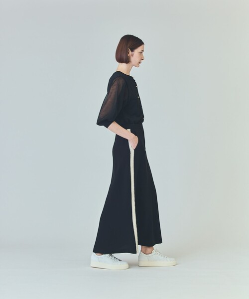 GRACE CLASS（グレースクラス）の「ラメシアーニットトップ（ニット/セーター・レディース・ブラック/ホワイト/グレー・36）」の11枚目の写真