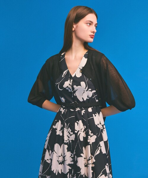 GRACE CLASS（グレースクラス）の「ラメシアーニットトップ（ニット/セーター・レディース・ブラック/ホワイト/グレー・36）」の12枚目の写真