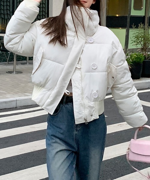 Neck boa down jacket（ダウンジャケット/コート）｜Vipoa（ヴィポア）