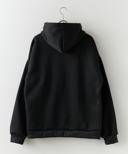 ROOPTOKYO（ループトウキョウ）の「ベーシック 同色無地ジップアップパーカー（パーカー・メンズ・ブラック/グレー・M/XL/L）」の21枚目の写真