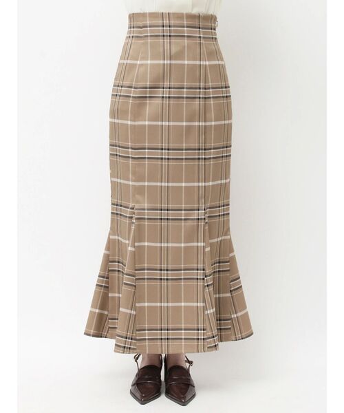 dazzlin（ダズリン）の「ハイウエストアソートナロースカート（スカート・レディース・ベージュ/ブラウン/その他/ブルー/グレー・MEDIUM/SMALL/X-SMALL）」の18枚目の写真