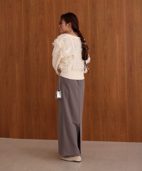 Bab（バブ）の「ベロアリボンシュシュ（シュシュ・レディース・ブラウン/ブラック・ONESIZE）」の11枚目の写真