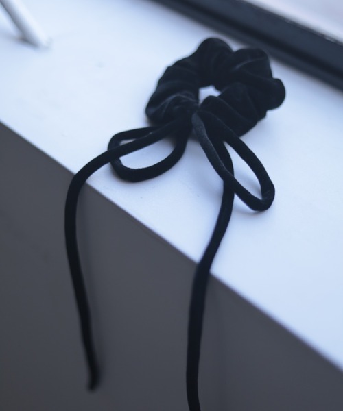 Bab（バブ）の「ベロアリボンシュシュ（シュシュ・レディース・ブラウン/ブラック・ONESIZE）」の13枚目の写真