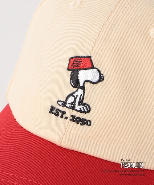 PEANUTS(ピーナッツ)の「【別注】<PEANUTS>キャップ / 帽子 / キッズ(キャップ・キッズ・ネイビー/レッド/コバルトブルー・FREE(52-55cm))」の5枚目の写真