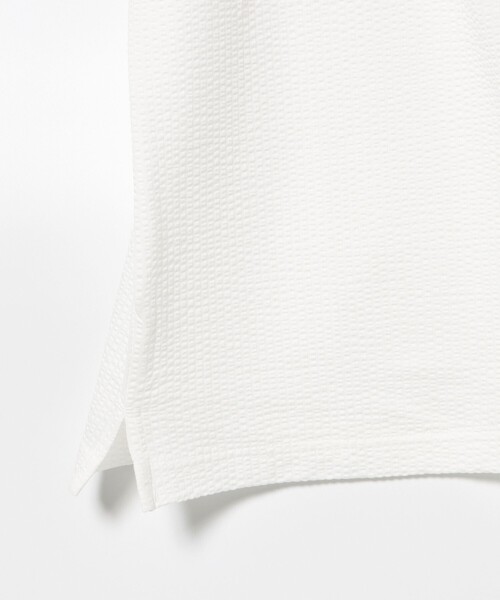 BEAMS GOLF（ビームスゴルフ）の「PURPLE LABEL / スフィダンテ サッカーシャツ（ポロシャツ・メンズ・ネイビー/ホワイト/その他・S/M/L/XL）」の13枚目の写真