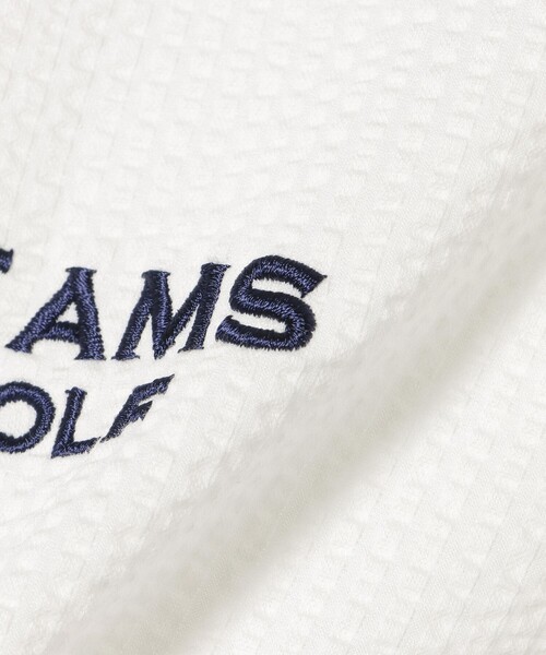 BEAMS GOLF（ビームスゴルフ）の「PURPLE LABEL / スフィダンテ サッカーシャツ（ポロシャツ・メンズ・ネイビー/ホワイト/その他・S/M/L/XL）」の15枚目の写真