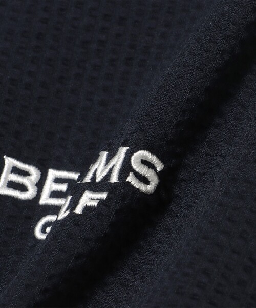 BEAMS GOLF（ビームスゴルフ）の「PURPLE LABEL / スフィダンテ サッカーシャツ（ポロシャツ・メンズ・ネイビー/ホワイト/その他・S/M/L/XL）」の18枚目の写真