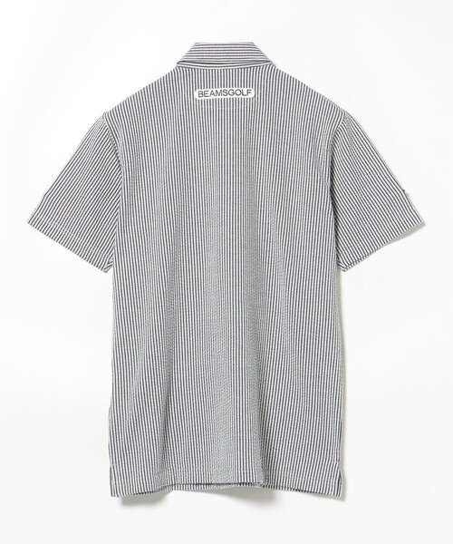 BEAMS GOLF（ビームスゴルフ）の「PURPLE LABEL / スフィダンテ サッカーシャツ（ポロシャツ・メンズ・ネイビー/ホワイト/その他・S/M/L/XL）」の20枚目の写真