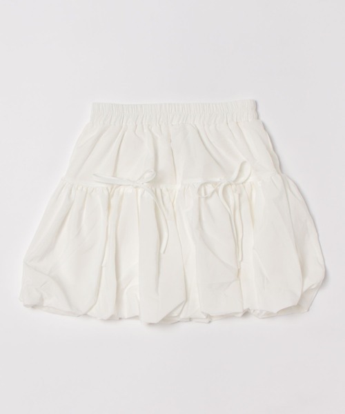 GORGE（ゴージ）の「《ボリュームバルーン×リボン》レディース ミニスカパン 体型カバー 春夏秋（その他パンツ・レディース・ブラック/グレー/オフホワイト・F）」の6枚目の写真