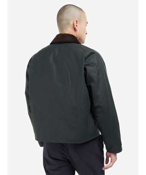 Barbour（バブアー）の「【SPEY / スペイ】ワックス ショート ジャケット（ブルゾン・メンズ・グリーン/ブラック・SMALL/X-SMALL/MEDIUM/LARGE/X-LARGE）」の5枚目の写真