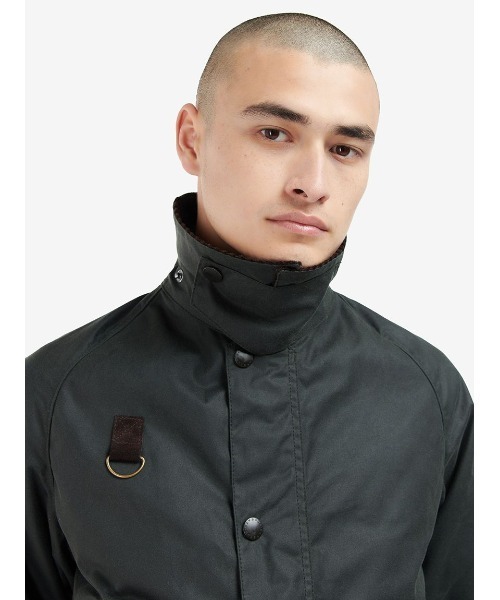 Barbour（バブアー）の「【SPEY / スペイ】ワックス ショート ジャケット（ブルゾン・メンズ・グリーン/ブラック・SMALL/X-SMALL/MEDIUM/LARGE/X-LARGE）」の6枚目の写真