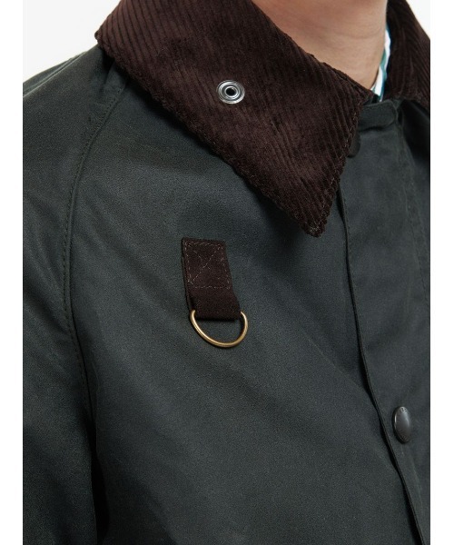 Barbour（バブアー）の「【SPEY / スペイ】ワックス ショート ジャケット（ブルゾン・メンズ・グリーン/ブラック・SMALL/X-SMALL/MEDIUM/LARGE/X-LARGE）」の7枚目の写真