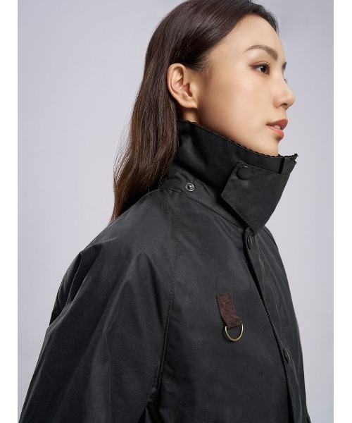 Barbour（バブアー）の「【SPEY / スペイ】ワックス ショート ジャケット（ブルゾン・メンズ・グリーン/ブラック・SMALL/X-SMALL/MEDIUM/LARGE/X-LARGE）」の11枚目の写真