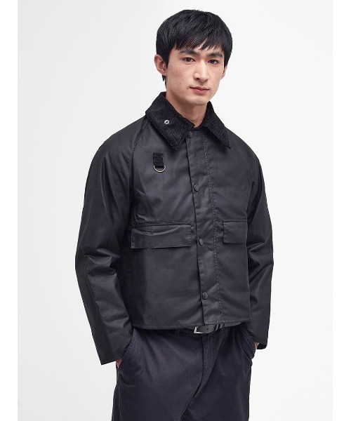 Barbour（バブアー）の「【SPEY / スペイ】ワックス ショート ジャケット（ブルゾン・メンズ・グリーン/ブラック・SMALL/X-SMALL/MEDIUM/LARGE/X-LARGE）」の13枚目の写真