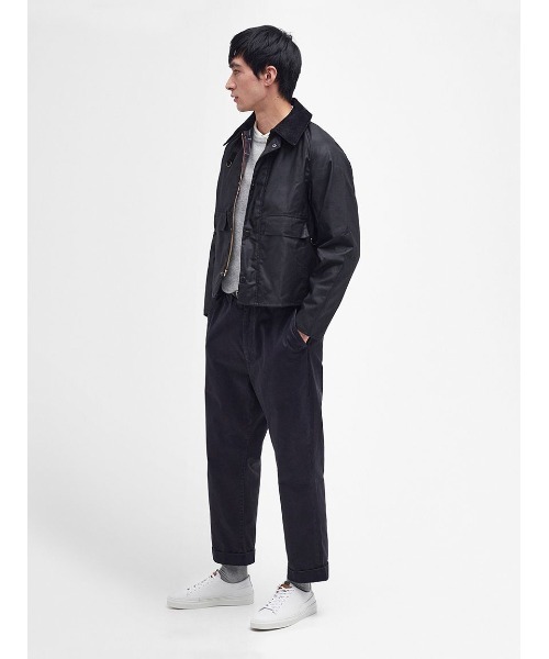 Barbour（バブアー）の「【SPEY / スペイ】ワックス ショート ジャケット（ブルゾン・メンズ・グリーン/ブラック・SMALL/X-SMALL/MEDIUM/LARGE/X-LARGE）」の14枚目の写真