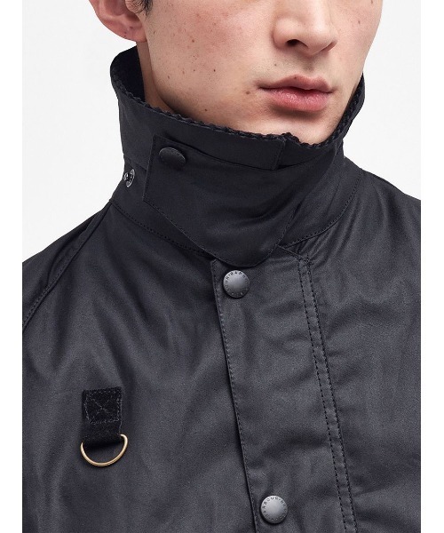 Barbour（バブアー）の「【SPEY / スペイ】ワックス ショート ジャケット（ブルゾン・メンズ・グリーン/ブラック・SMALL/X-SMALL/MEDIUM/LARGE/X-LARGE）」の17枚目の写真