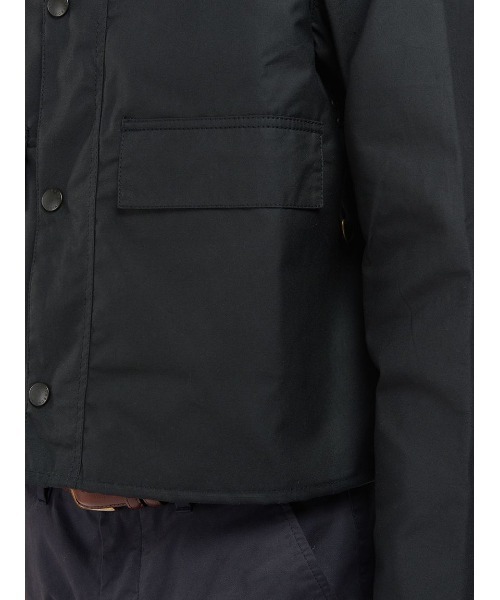 Barbour（バブアー）の「【SPEY / スペイ】ワックス ショート ジャケット（ブルゾン・メンズ・グリーン/ブラック・SMALL/X-SMALL/MEDIUM/LARGE/X-LARGE）」の20枚目の写真