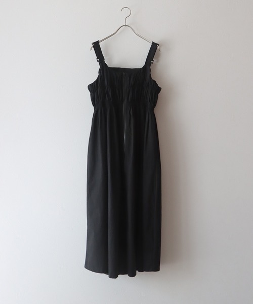 J by blue(ジェイバイブルー)の「ダブルジップキャミワンピース(ワンピース・レディース・グレー/ブラック・MEDIUM)」の16枚目の写真