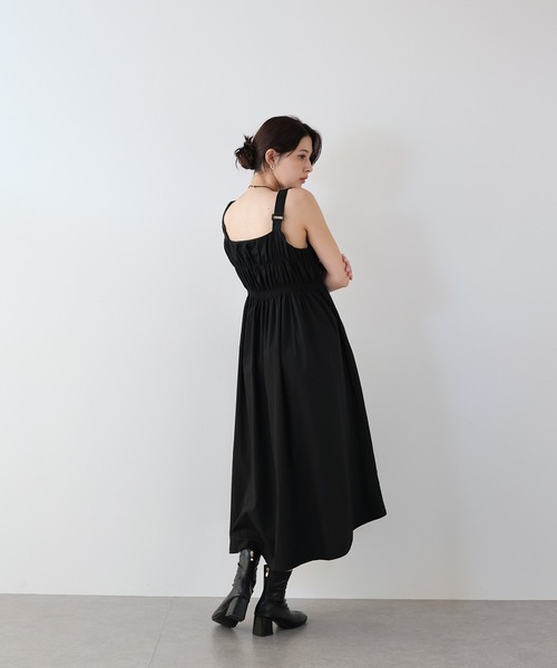 J by blue(ジェイバイブルー)の「ダブルジップキャミワンピース(ワンピース・レディース・グレー/ブラック・MEDIUM)」の10枚目の写真