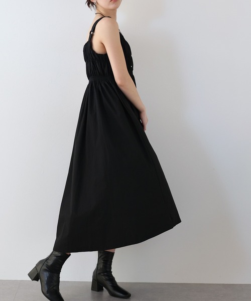 J by blue(ジェイバイブルー)の「ダブルジップキャミワンピース(ワンピース・レディース・グレー/ブラック・MEDIUM)」の14枚目の写真