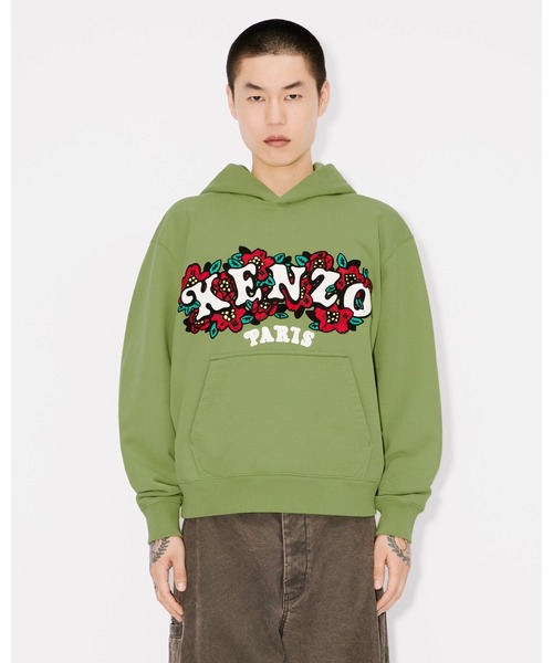 トレンド♪【KENZO】'KENZO BY VERDY' エンブロイド スウェット セール】'KENZO by Verdy' エンブロイド フ―ディー（スウェット