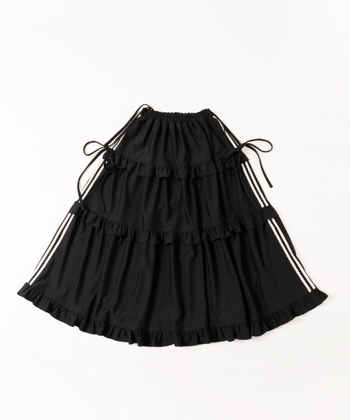 セール】【2025春夏新作☆】レースラインティアードスカート