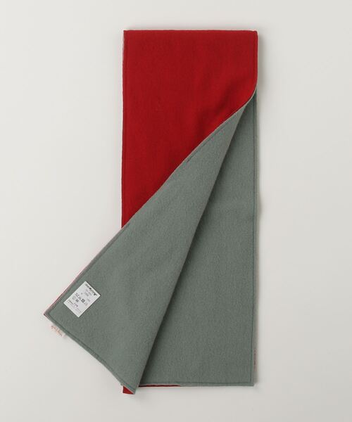 FilMelange（フィルメランジェ）の「FilMelange / フィルメランジェ CADE ケード Light Casentiono muffler マフラー（マフラー・レディース・レッド・FREE）」の2枚目の写真